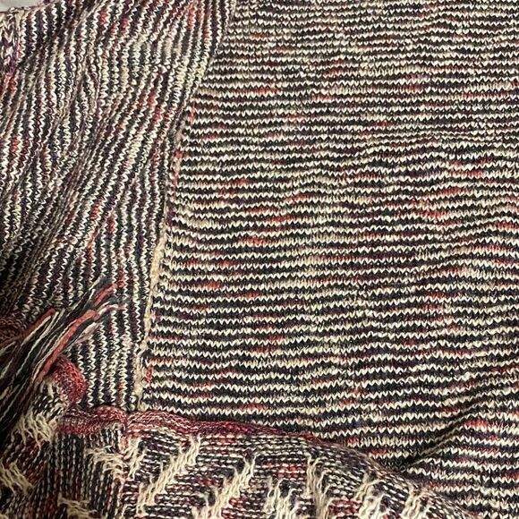 Lucky Brand Multicolor Boho Fringe Cardigan | Size Small - Picture 8 of 11